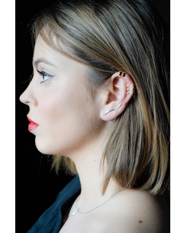 PENDIENTES EAR CUFF DORADOS