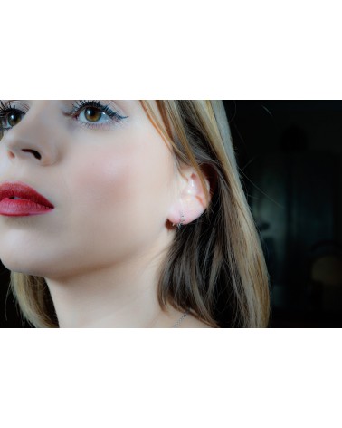 PENDIENTES ARO PLATA MODERNOS