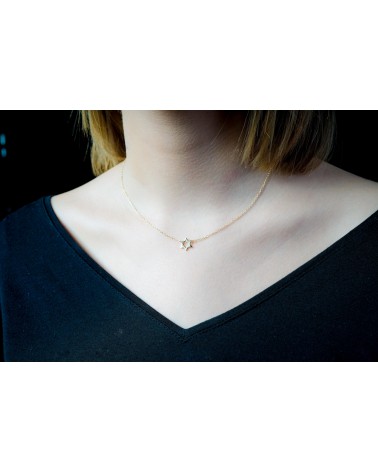 COLLAR  STAR GOLD PLATED