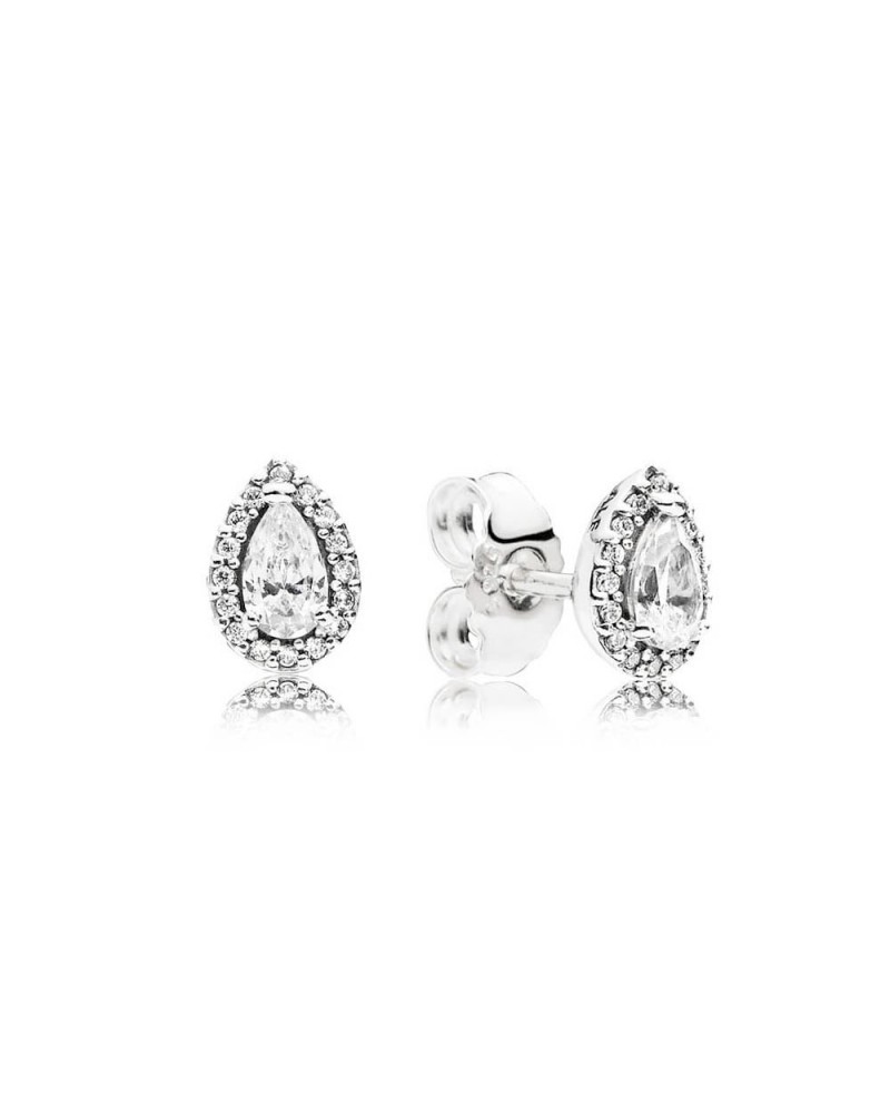 PANDORA TEAR EARRINGS 296252cz