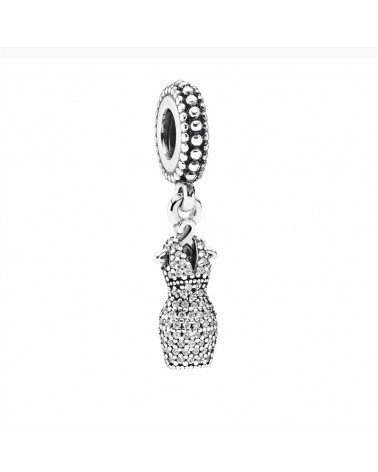 Charm colgante Pandora vestido con circonitas Día de la Madre 792062CZ