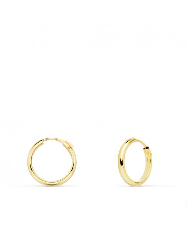 AROS DE ORO 12 MM