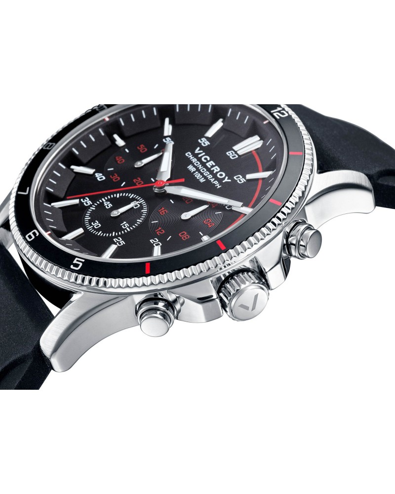 Viceroy Chronograph Reloj Viceroy Hombre Caucho Reloj Viceroy