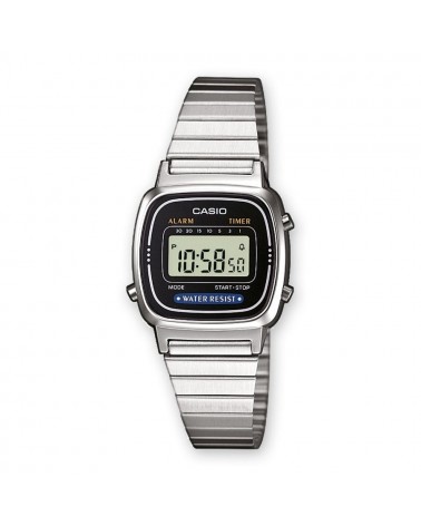 RELOJ CASIO VINTAGE PLATEADO PEQUEÑO