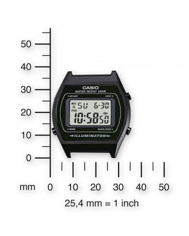 RELOJ CASIO VINTAGE NEGRO