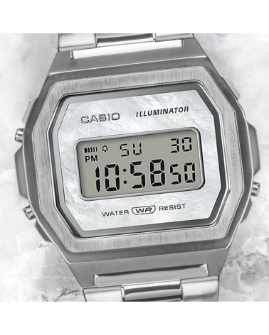 RELOJ CASIO VINTAGE EDICIÓN LUJO PLATEADO