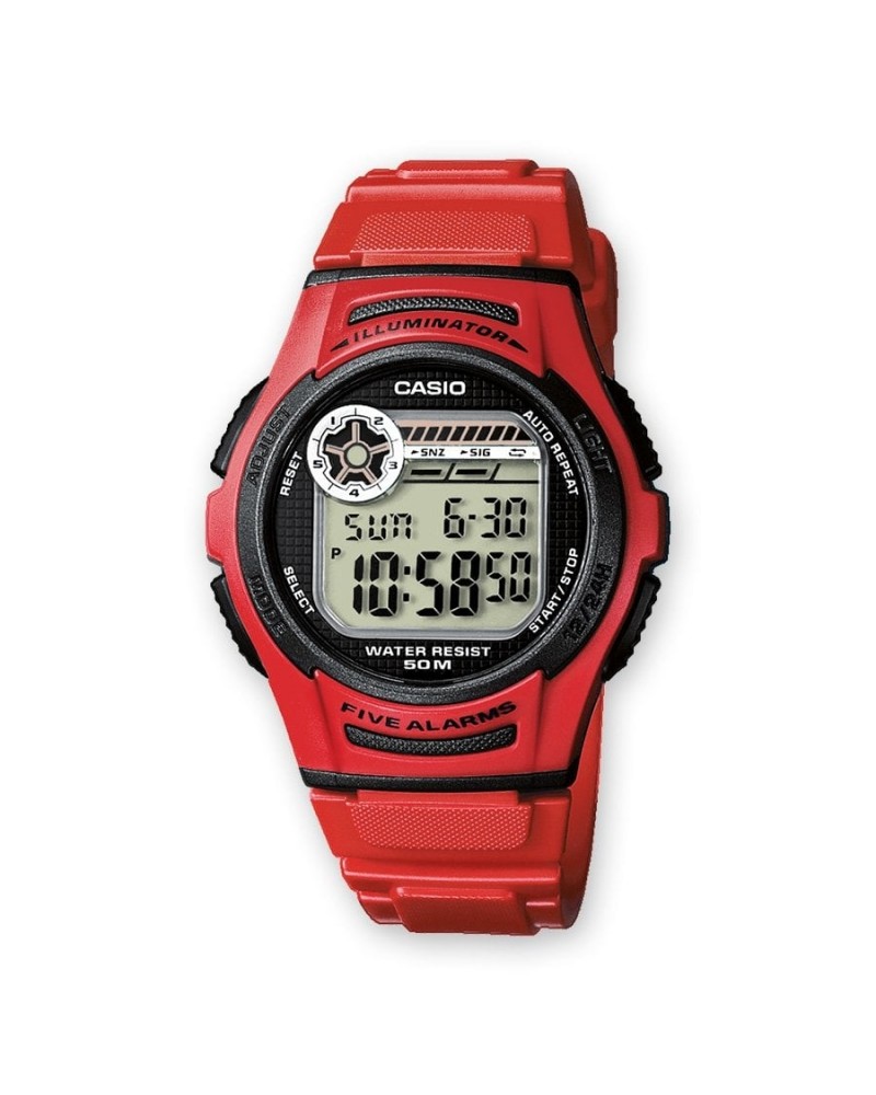 RELOJ CASIO ROJO