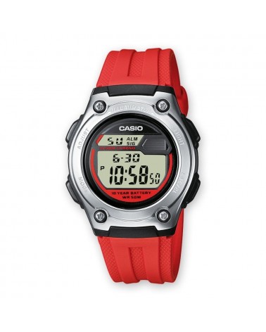 RELOJ CASIO ROJO