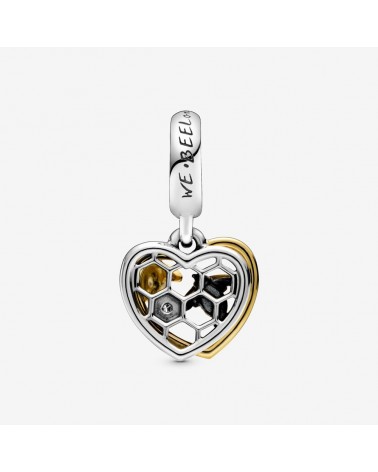 CHARM HEART AND BEES