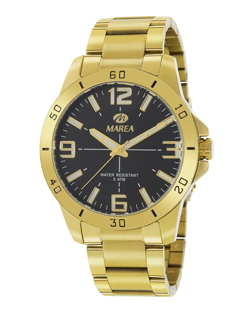 RELOJ MAREA DORADO