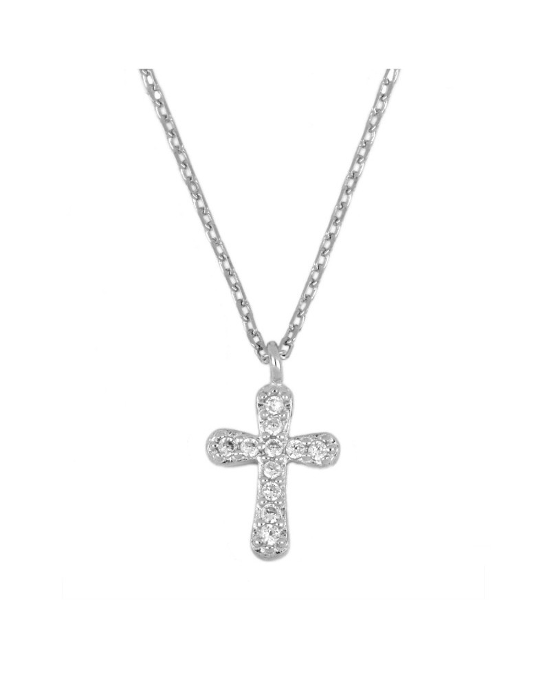 COLLAR ESTYLI SILVER CROSS