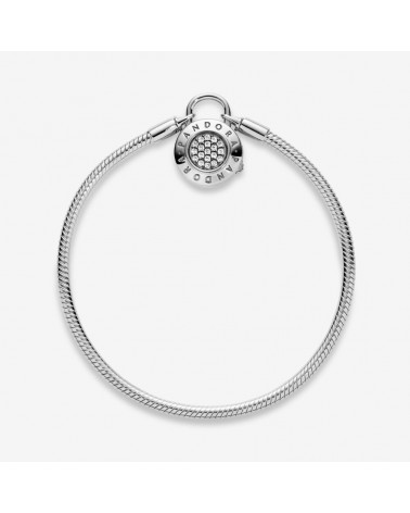 PANDORA BRACELET WITH PADLOCK