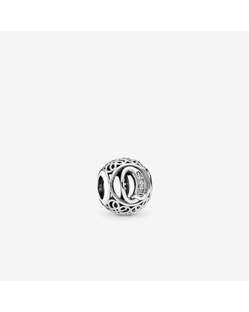 CHARM PANDORA LETRA Q 791861CZ