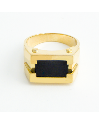 ANILLO ORO AMARILLO PARA HOMBRE 