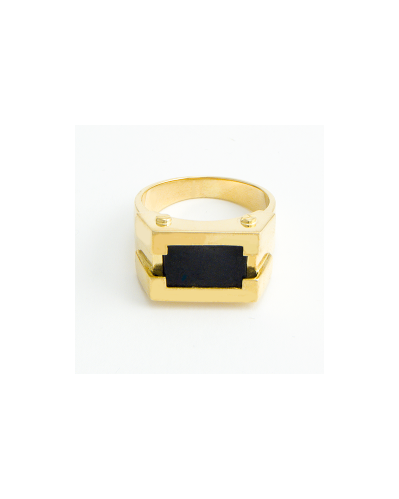 ANILLO ORO AMARILLO PARA HOMBRE 