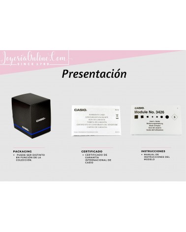 RELOJ CASIO SOLAR