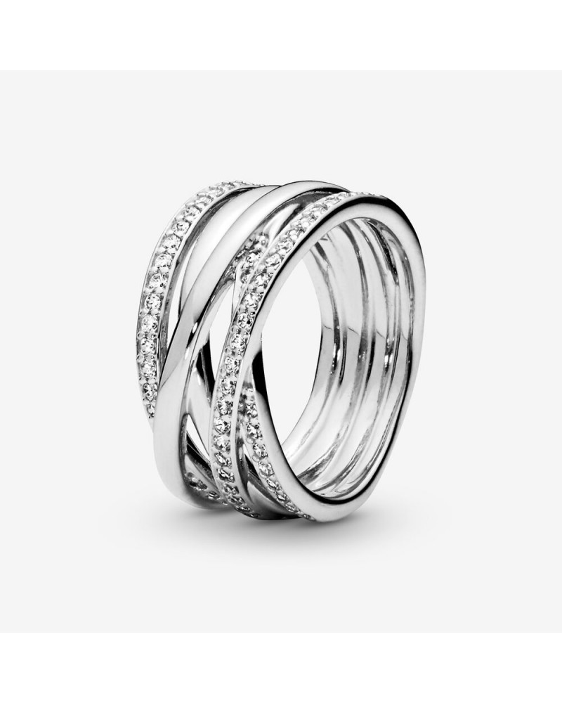 ANILLO PANDORA ENTRELAZADO