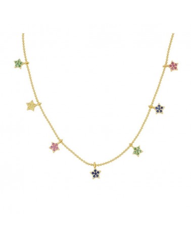 COLLAR ESTYLI STARS MULTICOLOR