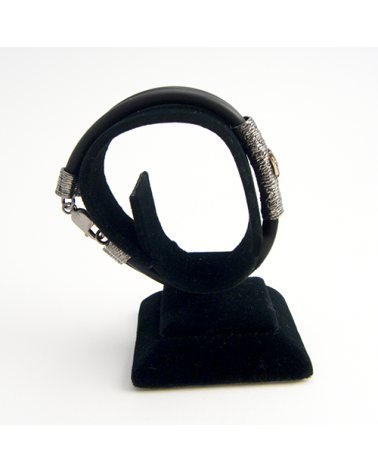 PULSERA DE DIAMANTES NEGROS BLACK DIAMONDS