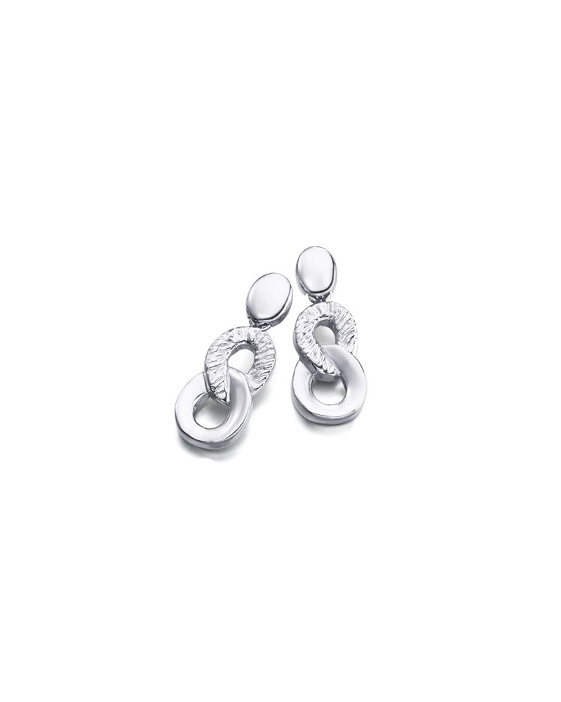 JOYERIA ONLINE PENDIENTES PLATA LARGOS LB006RO