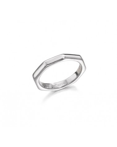 ANILLO DE PLATA MODELO TUERCA