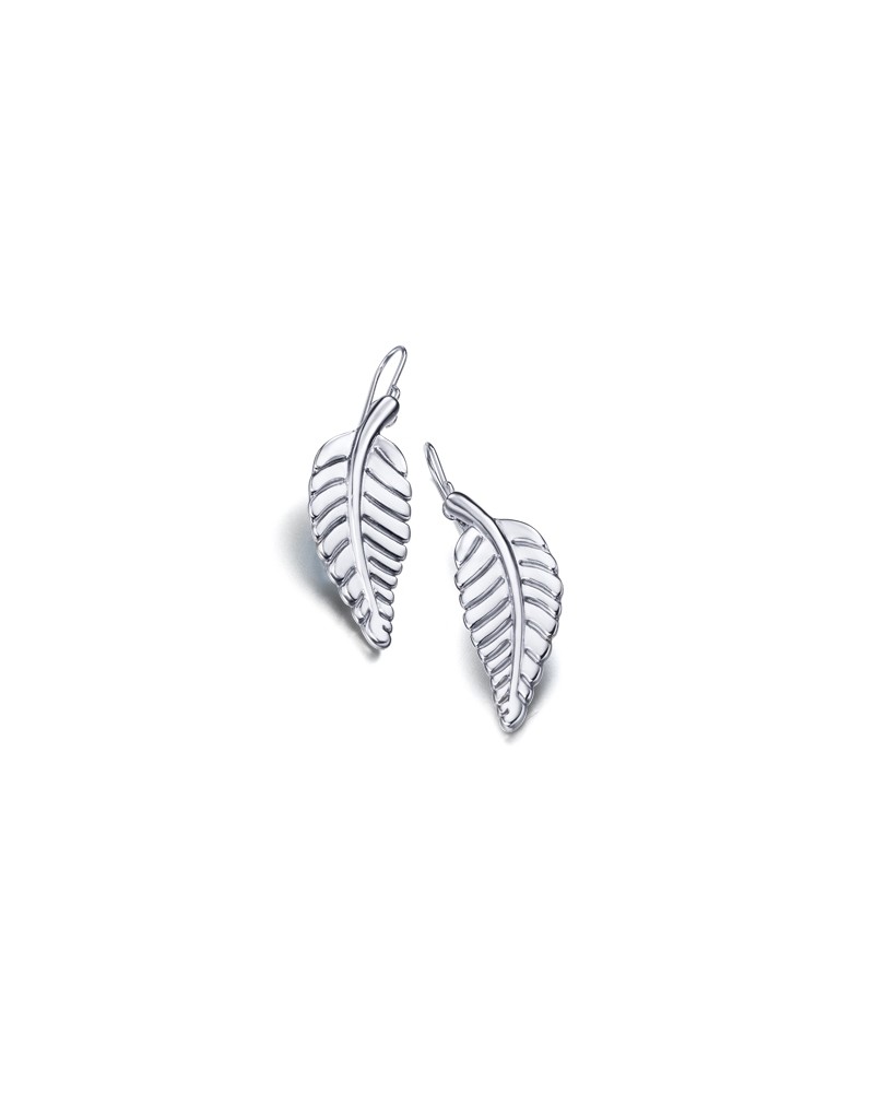 PENDIENTES DE PLATA PLUMA