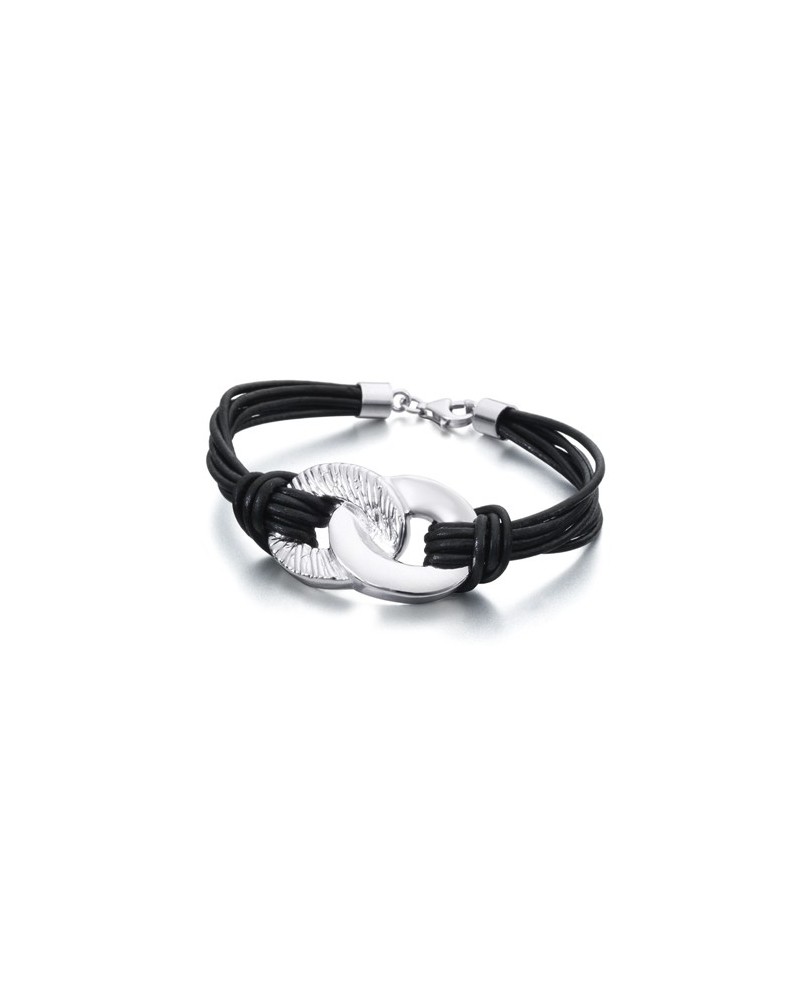 JOYERIA ONLINE PULSERA PLATA OCHO BLANCO