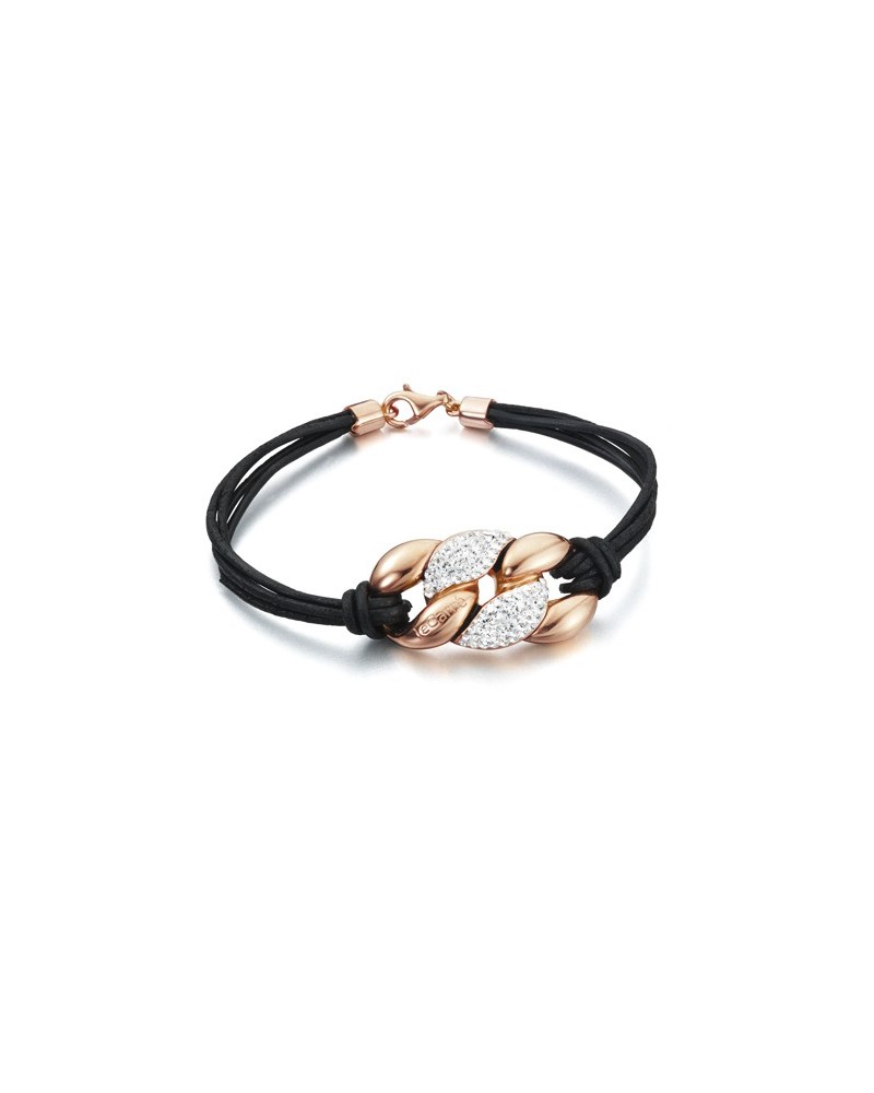 JOYERIA ONLINE TRENZA PLATA ROSA