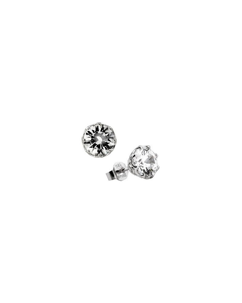 PENDIENTES DE PLATA IMITACION DE DIAMANTES 4 KILATES DIAMONFIRE 6213091082