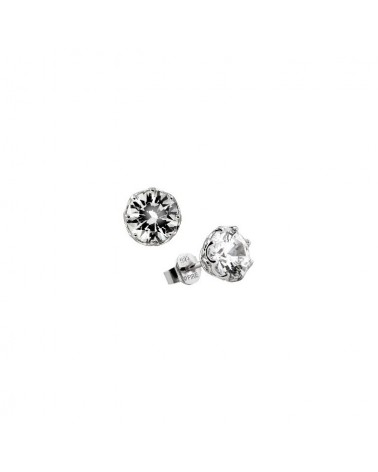 PENDIENTES DE PLATA IMITACION DE DIAMANTES 4 KILATES DIAMONFIRE 6213091082