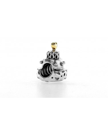 JOYERIA ONLINE BARATA CHARM PANDORA ORO Y PLATA TARTA DE CUMPLEAÑOS CAKE 790347