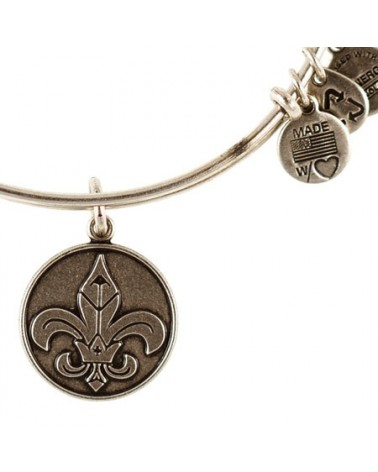 PULSERA ALEX AND ANI FLOR DE LIS BLANCA A12EB06RS