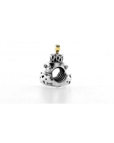 JOYERIA ONLINE BARATA CHARM PANDORA ORO Y PLATA TARTA DE CUMPLEAÑOS CAKE 790347