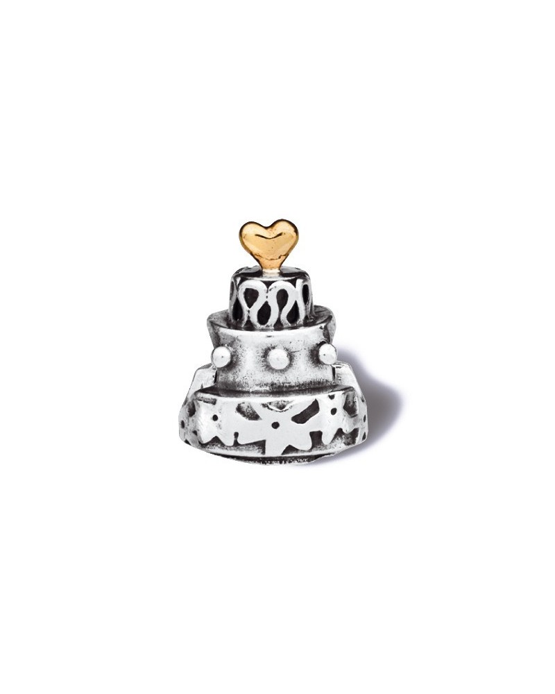 confirmar Predicar pimienta CHARM PANDORA ORO Y PLATA TARTA DE CUMPLEAÑOS CAKE 790347