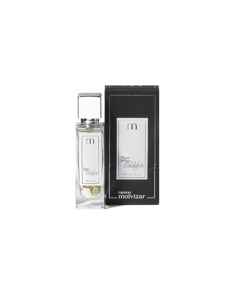 PERFUME DE ORO BLANCO 25mL PURE WHITE GOLD PERFUME RAMON MOLVIZAR