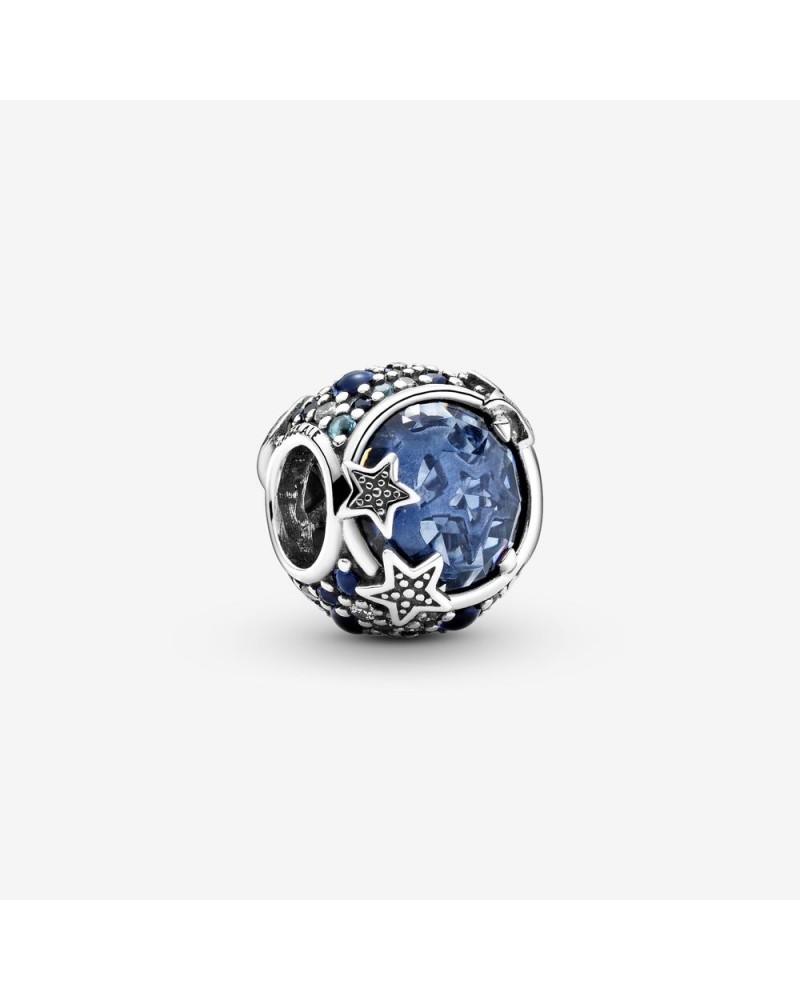 CHARM ESTRELLAS BRILLANTES AZUL CELESTE