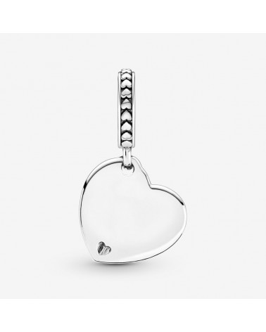Charm colgante Pandora corazón árbol genealógico en dos tonos 799161C00