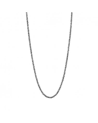 CADENA PLATA MI MONEDA DESTELLO SILVER NEC-01-DES-80