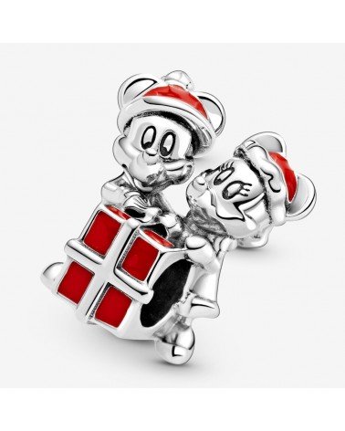 CHARM MICKEY Y MINNIE CON REGALO