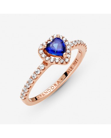 ANILLO CORAZÓN ELEVADO ROSE