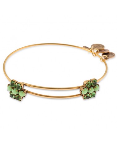 PULSERA ALEX AND ANI CARNAVAL FLOR VERDE A13EB75RG