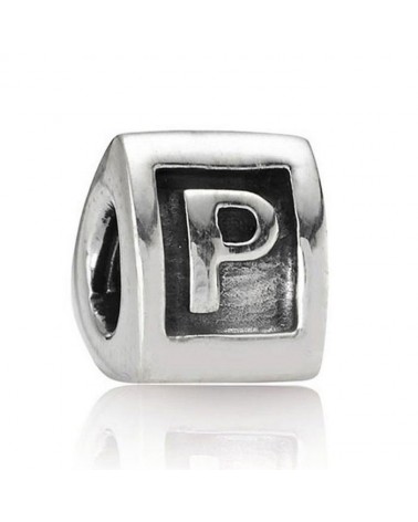 JOYERIA ONLINE BARATA CHARM PANDORA LETRA P 790323P