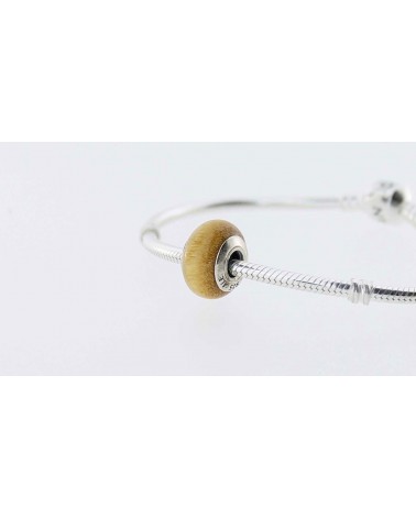 JOYERIA ONLINE BARATA CHARM PANDORA MADERA CLARO 790705