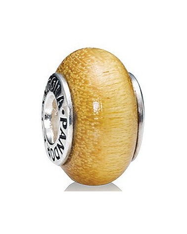 JOYERIA ONLINE BARATA CHARM PANDORA MADERA CLARO 790705