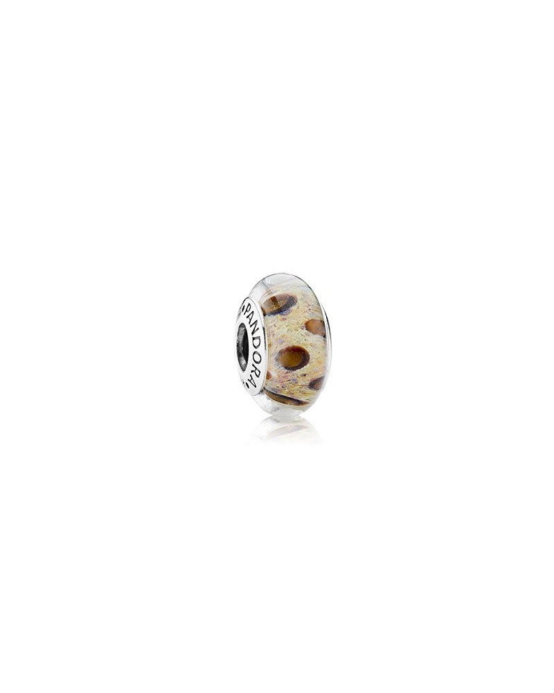 JOYERIA ONLINE BARATA CHARM PANDORA MURANO LEOPARDO MARRON 790946