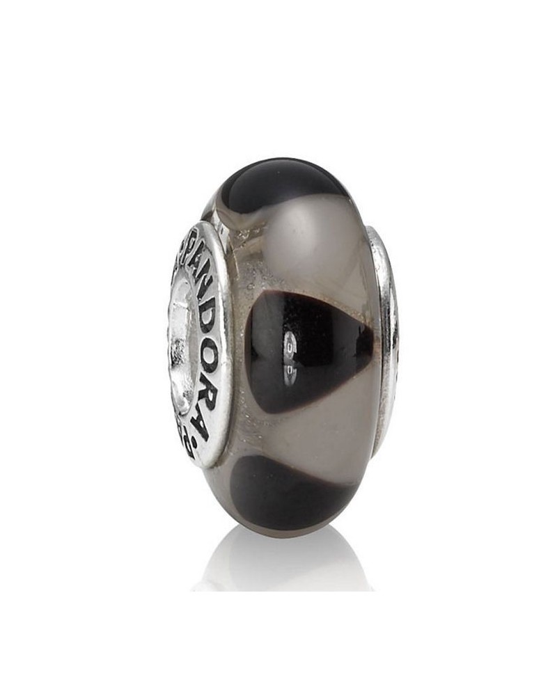 JOYERIA ONLINE BARATA CHARM PANDORA MURANO TRIANGULOS NEGROS 790640 