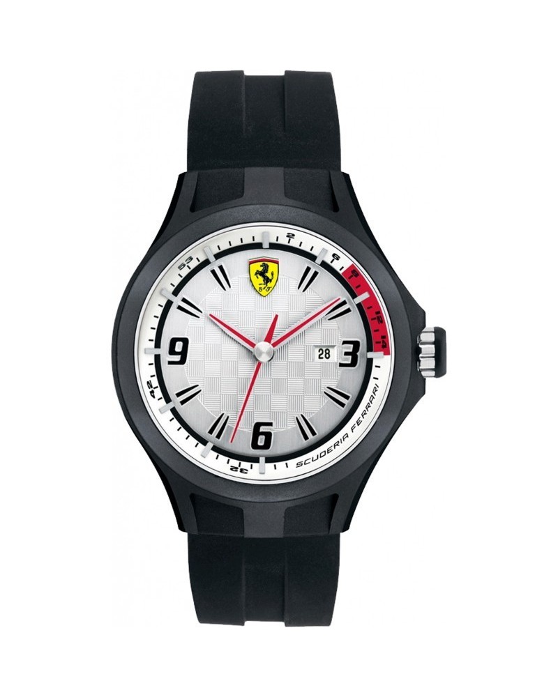 RELOJ SCUDERIA FERRARI PIT CREW NEGRO 0830001