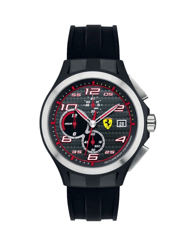 RELOJ FERRARI CRONO LAP TIME NEGRO 0830015