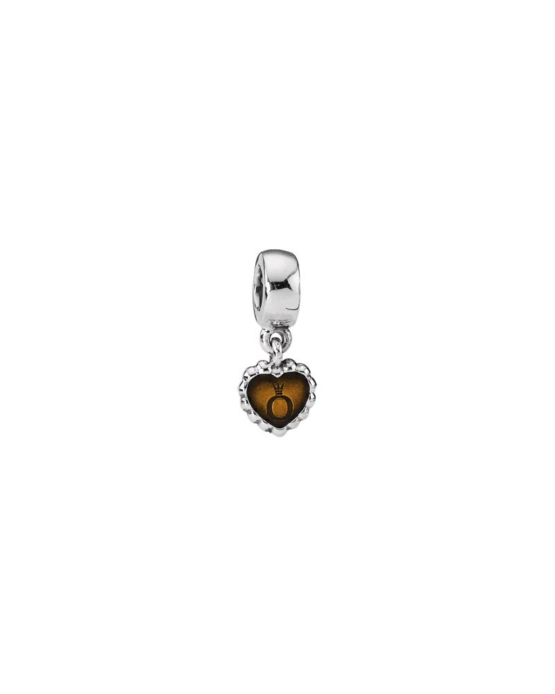 ABALORIO PANDORA COLGANTE CORAZON CHAMPAGNE 790471EN10