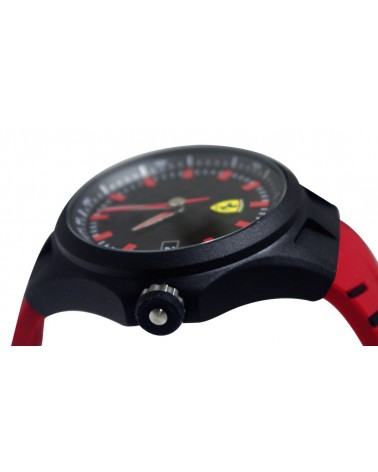 RELOJ FERRARI PIT CREW ROJO NEW 083128